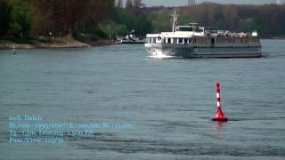 MS quotSwiss Crystalquot  zu Berg bei Ketsch Rhein [upl. by Grenier]