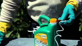 How to Easily Apply Roundup Weed KillerRoundup ReviewHDx sprayer review [upl. by Lindahl]