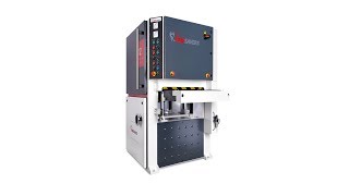 Timesavers 12 series 600 deburring and finishing machine [upl. by Ricker484]