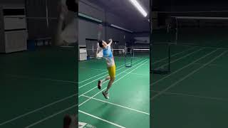 Epic Badminton Game Highlights FastPaced Action on the Court 🏸 badminton badmintonplayer [upl. by Kurland]