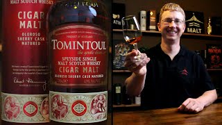 Tomintoul  Cigar Malt  Oloroso Sherry Cask Matured 43  Vol [upl. by Lisa]