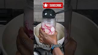 Pickled radish youtubeshorts chickpeasalad viralvideo recipe trump trendingshorts follow yt [upl. by Samy121]