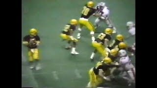 1988 NCAA 1AA Quarterfinals  Northwestern State vs Idaho [upl. by Gylys]