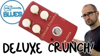 Joyo JF39 Deluxe Crunch Overdrive Pedal Demo [upl. by Bolan]