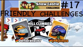 Friendly Challenges 17  Special Race quotDefloratorYT vs PRlinusquot  Hill Climb Racing 2 [upl. by Yazbak]