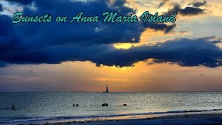 Sunsets on Anna Maria Island Beachsunsets Floridasunsets Floridabeaches AMI clearwater [upl. by Alric80]