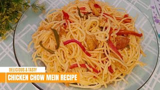 Chicken Chow Mein Recipe by Cooking Art Education  Easy Chicken Chow Mein Recipe [upl. by Jarrad]