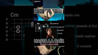 Hasta La Raíz  Natalia Lafourcade GUITARRA shorts [upl. by Sailesh80]