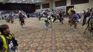 Mens TriStar Traditional at Shooting Star Powwow January 2018 [upl. by Llessur]