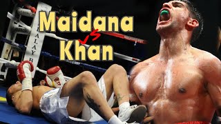 Marcos Maidana contra Amir Khan highlights [upl. by Voorhis934]