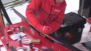 Swix Nordic Waxing Clinic 2010 Part 2 of 2 on SkiGearTV [upl. by Rees]