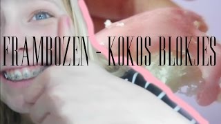 frambozen  kokos blokjes [upl. by Hollis860]