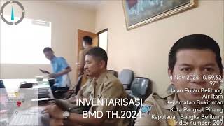 KOORDINASIampMONITORING INVENTARISASI BMD TH2024 DI PERANGKAT DAERAH DKP SETDA BKPSDMD amp INSPEKTORAT [upl. by Arikaahs]