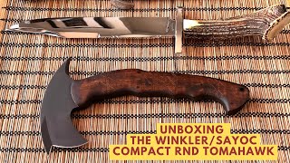 Unboxing WinklerSayoc Compact RnD Special Forces Tomahawk  Jack Carr Terminal List [upl. by Loats55]