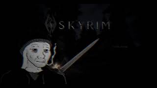 Skyrim V  Secunda Night Theme Slowed  Reverbed Doomer Wave [upl. by Stephania]