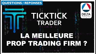 Mon avis sur TICK TICK Trader 🚨 [upl. by Ajnotal943]