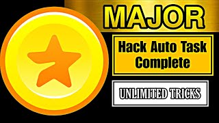 Major Unlimited Coin Tricks  Major Auto Scripts major airdrop unlimited [upl. by Halyhs534]