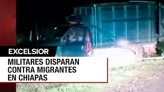 Seis migrantes asesinados en Chiapas por militares [upl. by Roee]