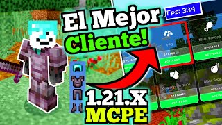 🟢 EL MEJOR CLIENTE para MCPE 121x  BedezuClient MCPE Cliente para WINDOWS y ANDROID [upl. by Adihahs232]