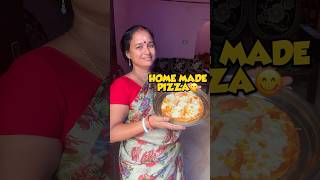 Home Made pizza Recipe without Oven 😳😋 shorts minivlog 209 ytshorts foodshorts hyderabad [upl. by Ignatzia]