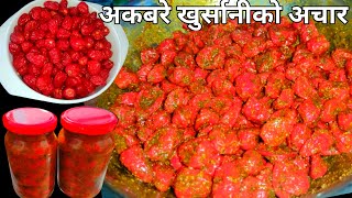 Aakabare Dalle khursani ko achar🔥🔥  Dalle khursani  Dalle chilli pickle recipe in Nepali [upl. by Borgeson]