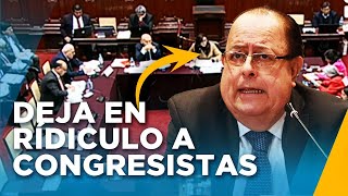 Julio Velarde se enfrenta a congresistas por no saber las funciones del BCR [upl. by Avid461]