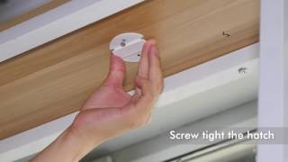 How to install YI Dome Camera on ceiling [upl. by Dimitris]