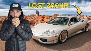 2000 Mile Road Trip In My PROJECT FERRARI 360 [upl. by Asenev]