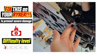 Overflow Fuel Hose Issue on CanAm RYKER  Installation Fix [upl. by Clevie]