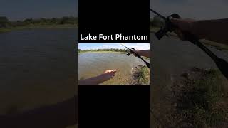 Lake Fort Phantom Fishing shorts fishing [upl. by Myranda290]