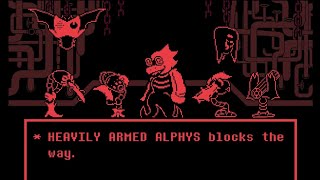 Underfell  Alphys Fight [upl. by Tharp]