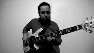 Sugar  Michael Manring  Bass solo Cover [upl. by Aitekram]