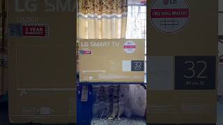 LG 32 inch WebOS Smart TV Unboxing [upl. by Anelagna]