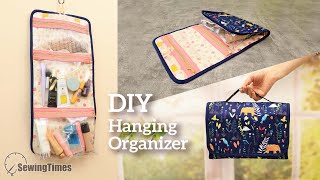 Sewing the Hanging Organizer  DIY Guide to Creating a Functional and Stylish Storage Solution [upl. by Ahsal]