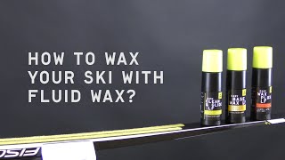 Fischer Nordic  How To Wax With Fluid Wax [upl. by Annay]