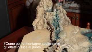 Dipingere ponte case ed oggetti del presepe  Parte11 [upl. by Aneekat528]