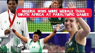 Nigeria Wins More Medals than South Africa at the Paralympic Games Despite SA claiming to be Better [upl. by Acire]