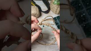 Handmade Green Dream Catcher 2 in 1 [upl. by Strickman64]