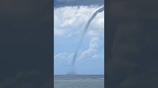 Giant Waterspout Forms Off Philippines Coast [upl. by Ynnhoj231]