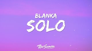 Blanka  Solo Lyrics Eurovision 2023 Poland [upl. by Cini]