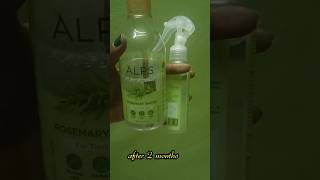 ROSEMARY WATER REVIEW AFTER 2 MONTHS OF USE  റോസ്മേരി വാട്ടർ rosemary rosemarywater review use [upl. by Saxela]