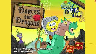 This is One of the Best Spongebob Games Ever  Dunces and Dragons [upl. by Aihsekyw949]