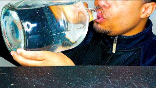 ASMR DRINKING GALLON OF WATER GLASS BOTTLE SOUNDS NO TALKING MUKBANG BIG GULPS CHUGGING CHALLENGE [upl. by Oicneserc]