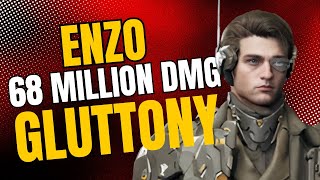 ENZO 68 MILLION DAMAGE AGAINST GLUTTONY The First Descendant [upl. by Ynahirb]