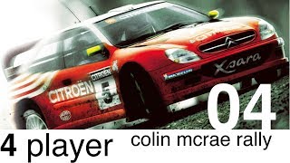 4 Player Colin McRae Rally 04 [upl. by Laeira]