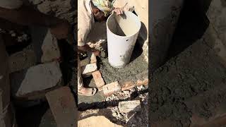 sewerage manhole easy finishinghodi bnany ka asan tariqa [upl. by Oaht]