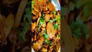 Delicious pan fried Potato Recipe ⁠⁠ ytshort viralshorts 😋potatorecipes aloorecipe [upl. by Lila970]