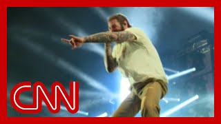 Post Malone performs Circles  From CNNs The Fourth in America [upl. by Enirehtahc]