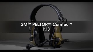 3M™ PELTOR™ ComTac™ Headsets  Overview of NIB Functionality [upl. by Allicsirp]