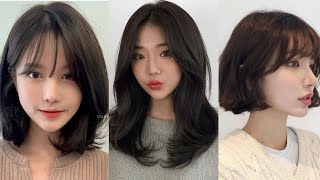 CORTES DE CABELLO MUJER ESTILO COREANO  STYLE ASIAN [upl. by Reniti669]